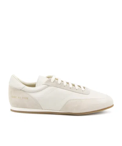 COMMON PROJECTS ROUND TOE LOW-TOP SNEAKERS