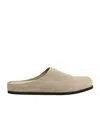 Common Projects Round Toe Slippers In Nude