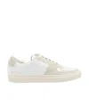 Common Projects Round Toe Sneakers In White