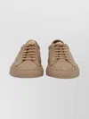 Common Projects Round Toe Sneakers With Flat Sole Design In Multi