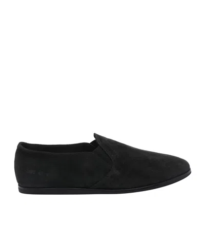 Common Projects Round-toe Casual Shoes In Black