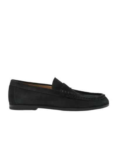 Common Projects Round-toe Loafers In Black