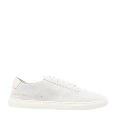 Common Projects Round-toe Low-top Sneakers In White