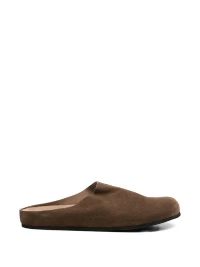 COMMON PROJECTS ROUND-TOE MULES