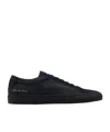 Common Projects Round-toe Sneakers In Black