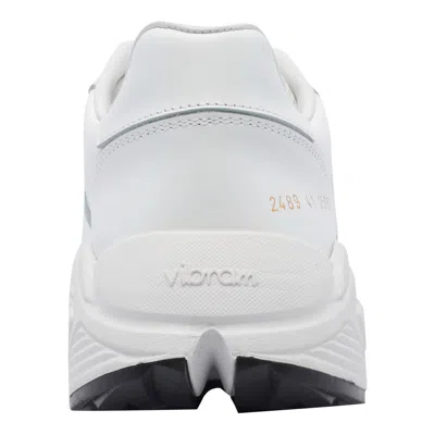 Common Projects Runner White Leather Blend Sneakers