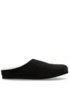 Common Projects Shearling Clogs In Brown