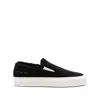 Common Projects Faux-shearling Loafers In Black