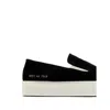 Common Projects Leather Sneakers In Black