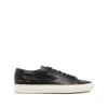 Common Projects Achilles Sneakers Featuring Contrast Sole In Black