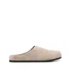 Common Projects Slip-on Suede Clogs In Neutral