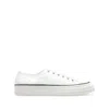 Common Projects White Tournament Low Sneakers In White