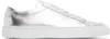 Common Projects Achilles Shiny Trainers In 0509 Silver