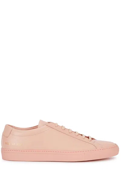 Common Projects Skylar Lace-up Leather Sandals In Pink