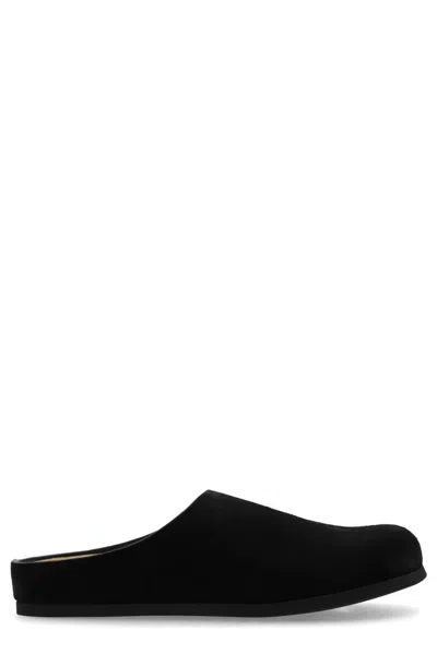 Common Projects Black Suede Loafers