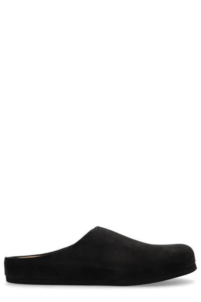 Common Projects Brown Clog Slip-on Loafers