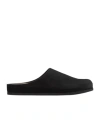 Common Projects Suede Clog In Black