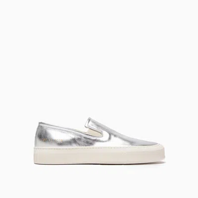 Common Projects Slip-on Shoes 4157 In Silver