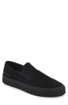 Common Projects Slip-on Sneakers Aus Veloursleder In Black