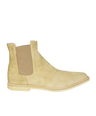 Common Projects Slip-on Ankle Boots In Yellow