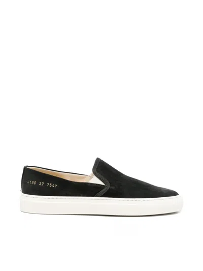 Common Projects Slip-on Sneakers In Black