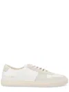 Common Projects Bball Suede And Leather Low-top Sneakers In White