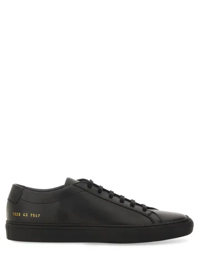 Common Projects Sneaker "low Achilles Original" In Black