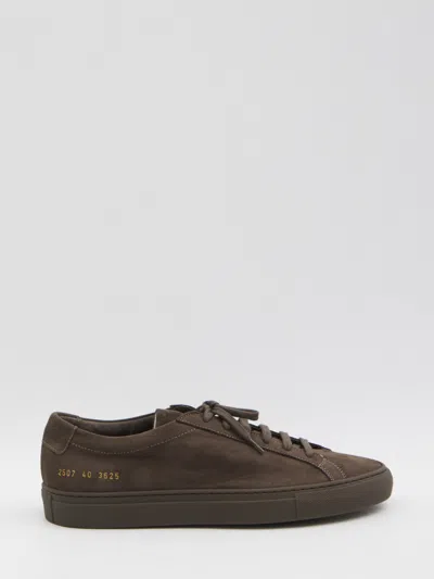 Common Projects Sneaker Nubuk Marron