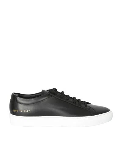 Common Projects Achilles Low Sneakers In Black