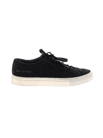 Pre-owned Common Projects Sneakers In Black