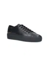 Common Projects Original Achilles Low-top Leather Sneakers In Black