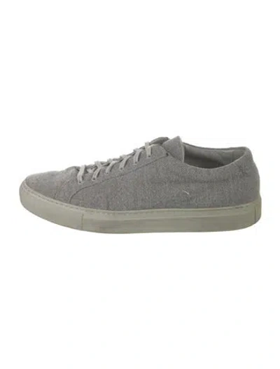 Pre-owned Common Projects Sneakers In Grey