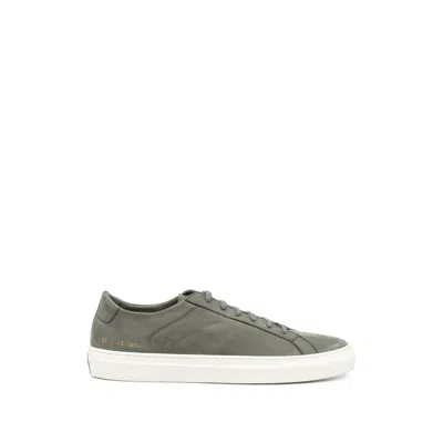 Common Projects Lace-up Low-top Casual Shoes In Gray