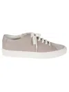 Common Projects Achilles Leather Sneakers In Light Pink Leather In Grey