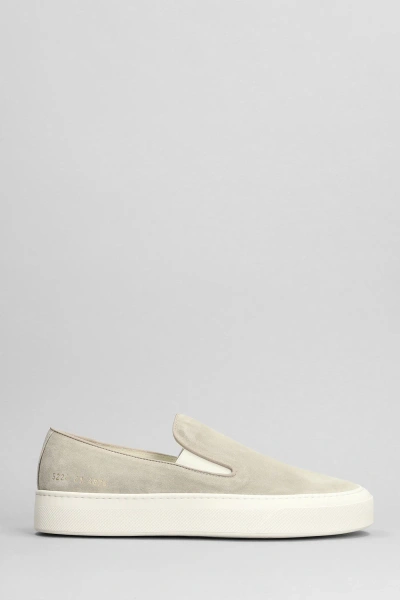 Common Projects Sneakers In Grey Suede