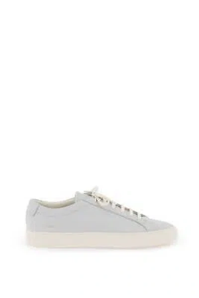 Pre-owned Common Projects Sneakers Leather Original Achille Man Sz.7 Eur.40 2412 Grey