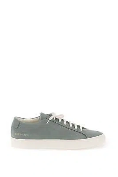 Pre-owned Common Projects Sneakers Leather Original Achille Man Sz.8 Eur.41 2412 Green