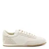 Common Projects White Leather Minimal Runner Sneakers In Multi