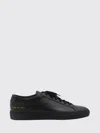 Common Projects Man Sneakers Black Size 8 Leather In Black