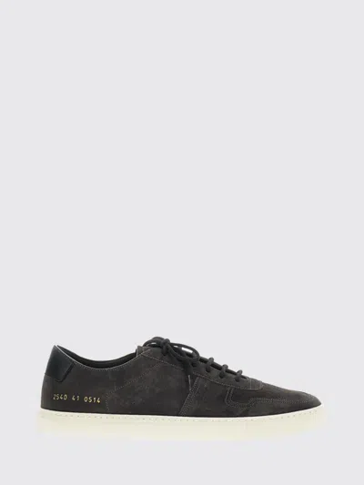 Common Projects Bball Suede Sneakers In Black