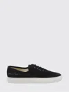 Common Projects Four Hole Slip-on Sneaker In Black