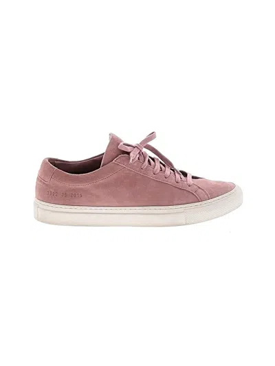 Pre-owned Common Projects Sneakers In Pink