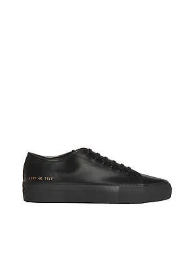 Pre-owned Common Projects Sneakers 'tournament' In Black