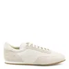 Common Projects White Leather Minimal Runner Sneakers In White