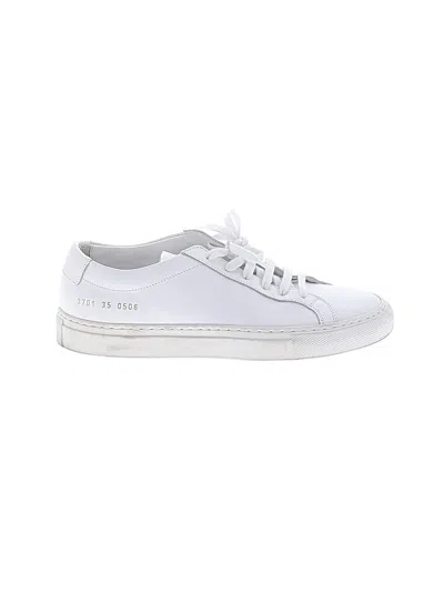 Pre-owned Common Projects Sneakers In White