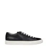 Common Projects Black Tournament Super Low Sneakers In Black