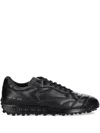 Common Projects Soccer Leather Sneakers In Black