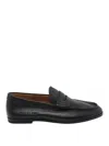 Common Projects Soft Leather Loafers In Black