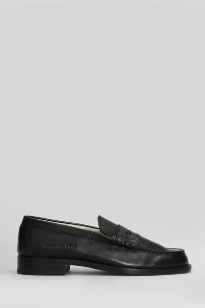 COMMON PROJECTS SOFT LOAFER LOAFERS IN BLACK LEATHER