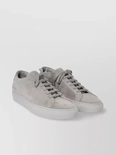 Common Projects Streamlined Low-top Suede Sneakers